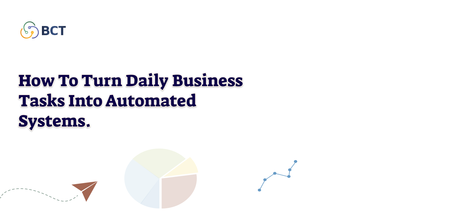 How to Turn Daily Business Tasks into Automated Systems.